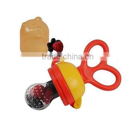 silicone baby funny fruit Vegetable pacifier