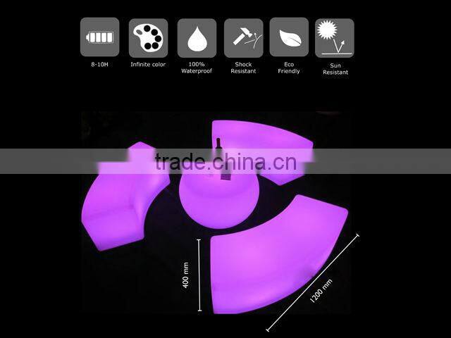 Illuminated Two Seat Bar Chair LG-1240