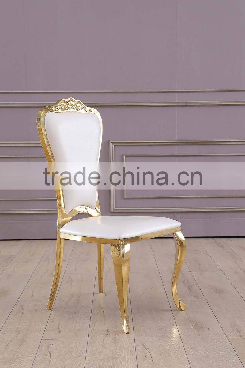 Modern design wedding furniture leather chair