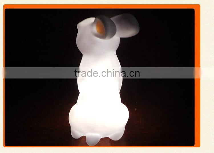 kids animal lamp night light led rabbit lamp kids