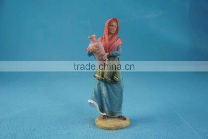 Various bible polyresin figurine, cheap polyresin nativity figurines on sale