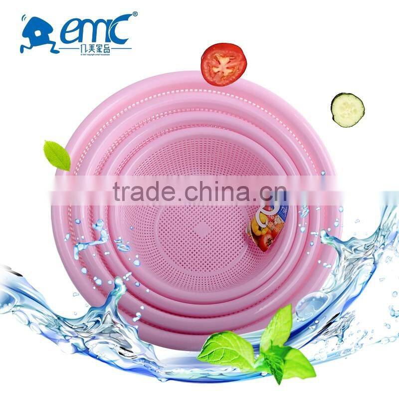 emc Fruit and vegetable cleaning basket fruit and vegatables(set of 4)draining plastic basket