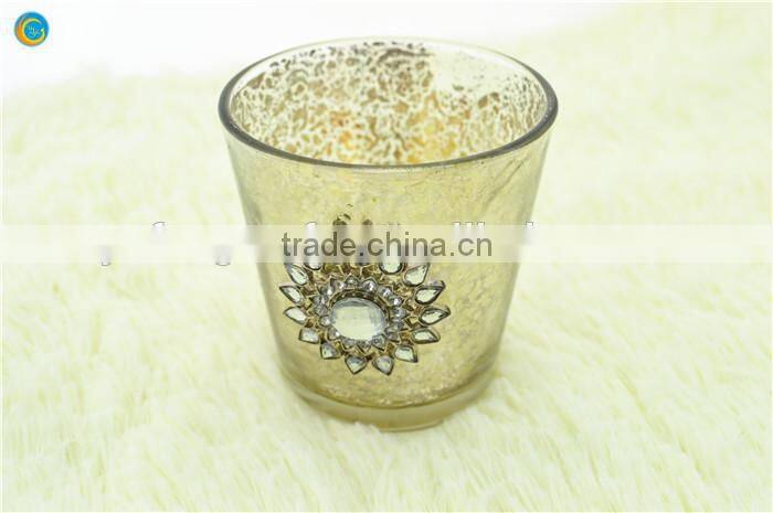 crystal gemstone candelabra