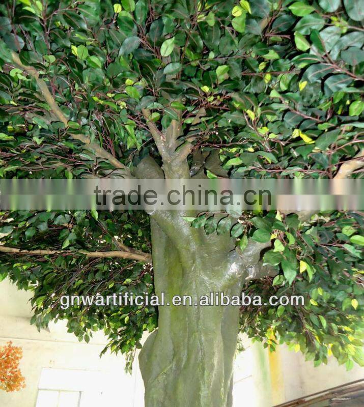 BTR027 GNW 15ft high artificial ficus microcarpa bonsai trees for Hotel and restaurant decoration