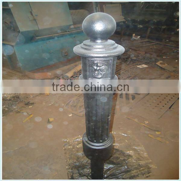 Metal casting road traffic bollards,roadway traffic bollard
