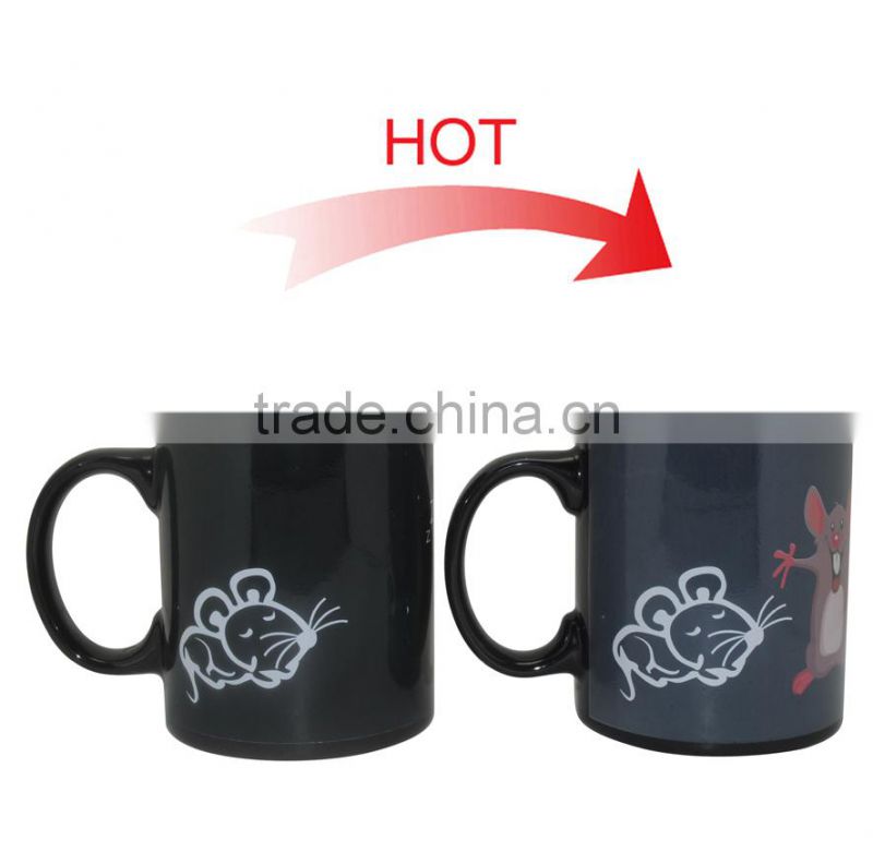 Magic Coffe Mug Ceramic Hot Color Changing Creative Gift