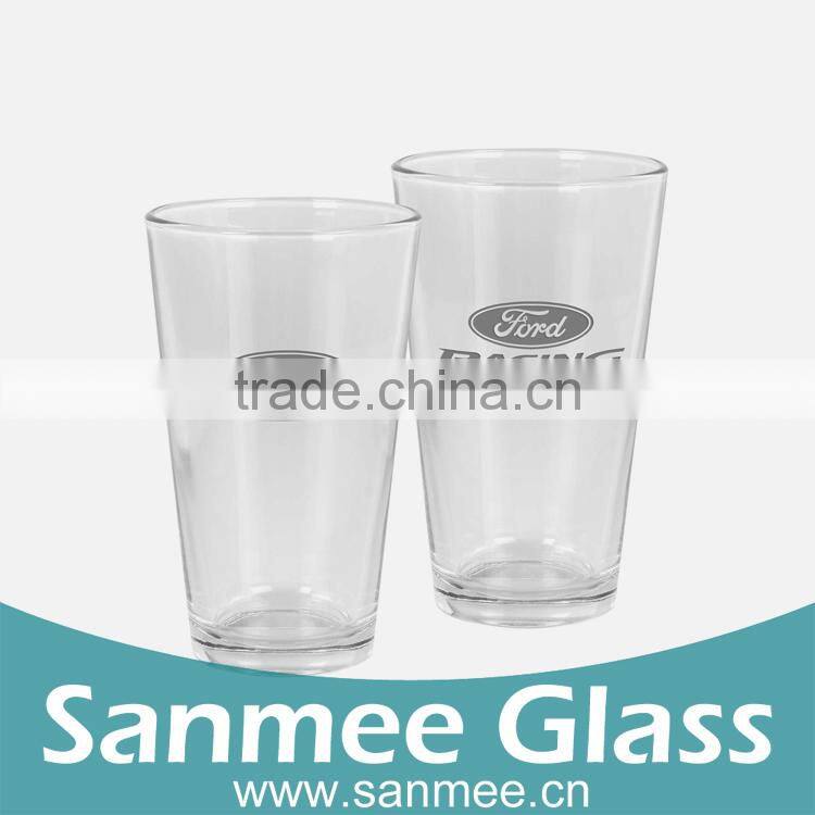 Gift Glass Cup Custom Printed Pattern Glassware Wholesale