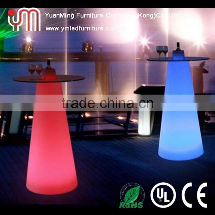 Illuminated Lighting Led Bar Table Furniture
