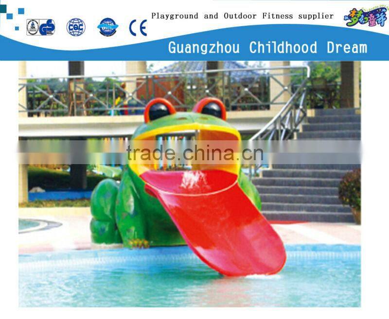 (HD-7001)Water park water slide frog slide