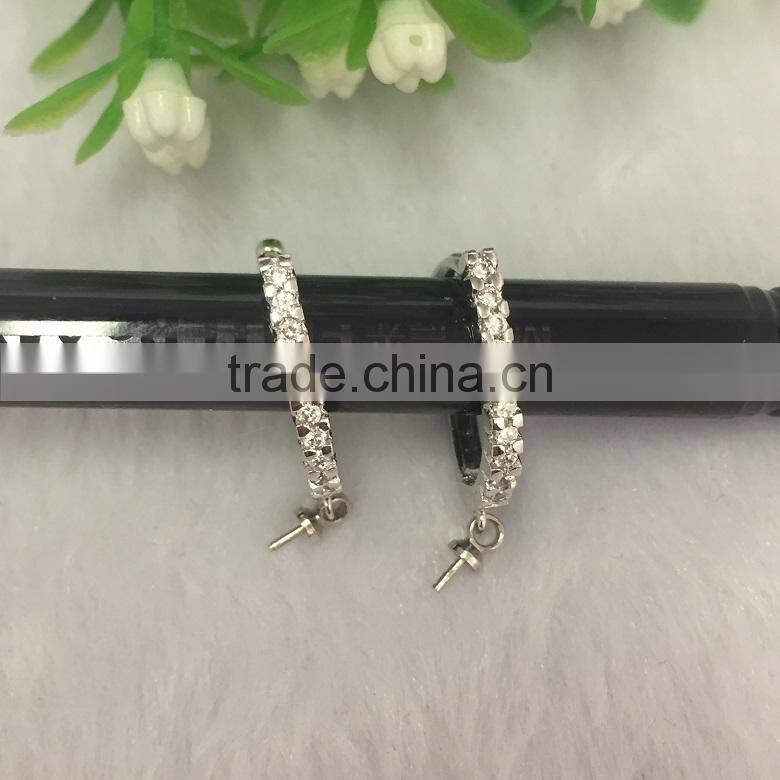 17 mm sterling silver earring clip