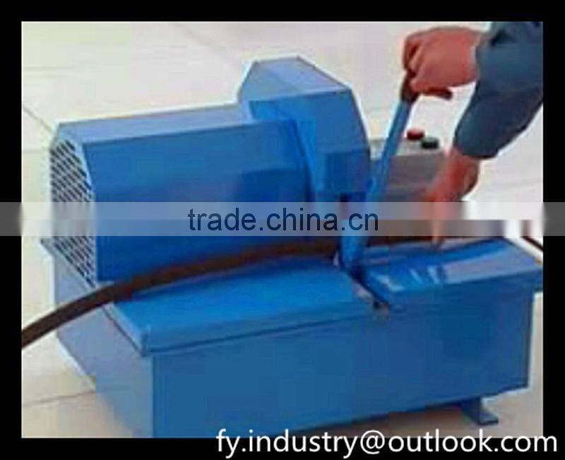 FY300 high quality electric Electric 1/4" to 2" hydraulic hose cutting machine price