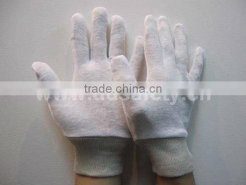 DDSAFETY 2017 With 5years experience anti-static bleach cotton glove