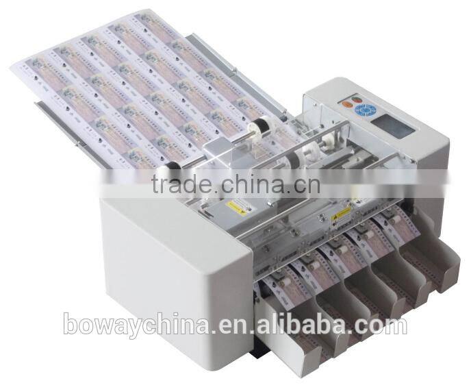 280 pieces cards/minute automatic A3 Business card cutter