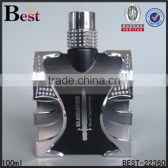 15ml 20ml white PP plastic travel cosmetic bottles supplier with gold aluminum screw cap