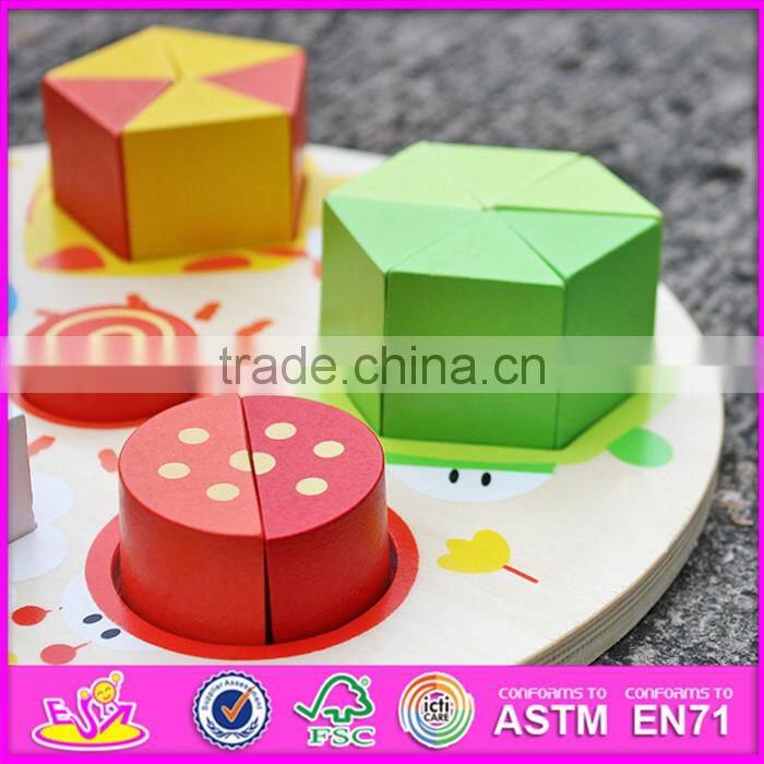 2016 new design educational wooden sorting toys for toddlers W13E053