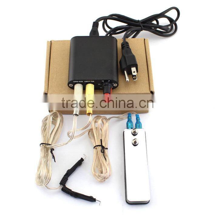 Tattoo Machine Power Supply Kit Set w/ Clip Cord, Foot Pedal