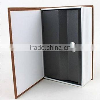 Home fake Book Safe box with key lock