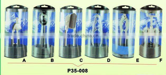 5pcs high quality stainless steel bartending set with SS holder