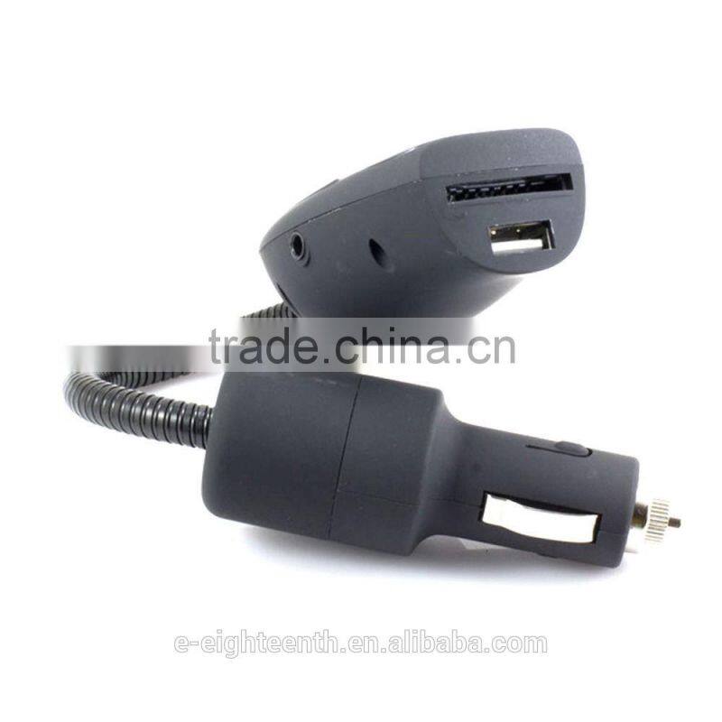 2016 popular Wireless Bluetooth FM Transmitter Modulator Flexible Car Kit MP3 Player