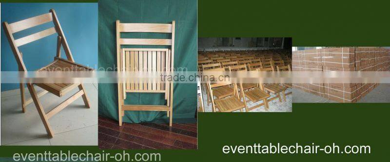 Hot Sale Wedding Wood Folding Chair