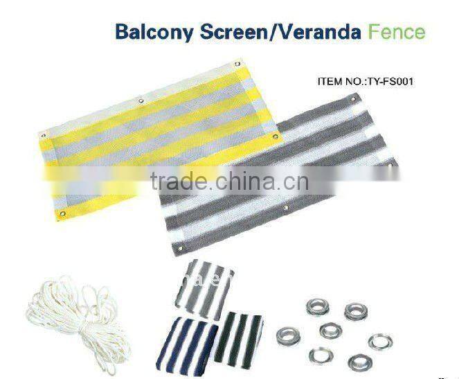 Colorful Balcony Screen/ Veranda Fence Shade Net(TY-SSB608)