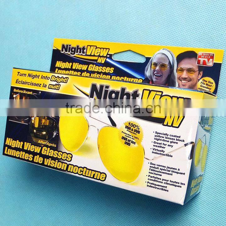 2015 Fashion Night Vision Glasses Driving View Glasses Stocklots , 150104o