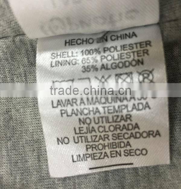 wholesale low price soft shell stock garment jacket