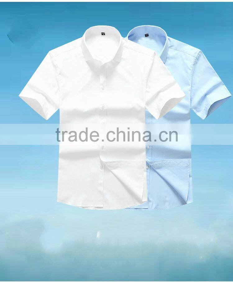 OEM men's brand dress shirts.shorts sleeve shirt,white shirts
