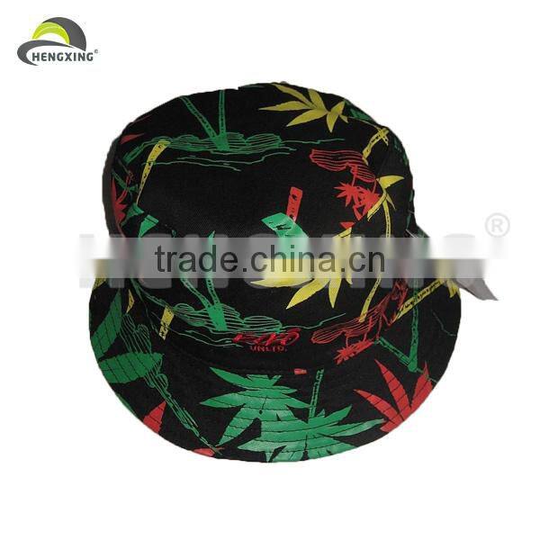 Plain Soccer Wholesale Blank Black Leather Bucket Hats