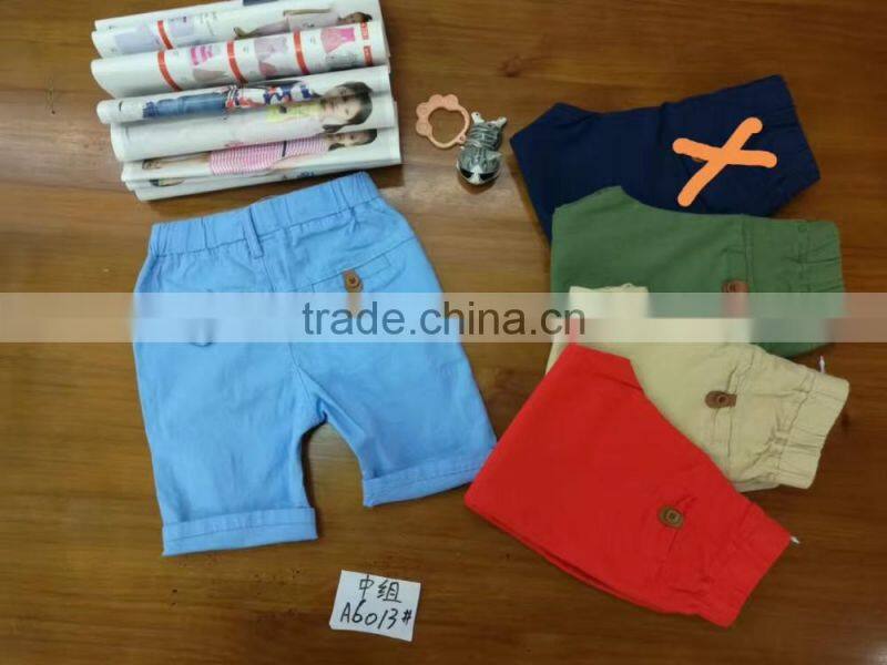 Hot Cheap Turkey Baby boy summer casual Trousers Kids 4 Years old Short Cool pants