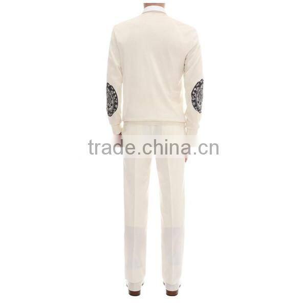 Direct sale allover skull lace printing men's cardigan