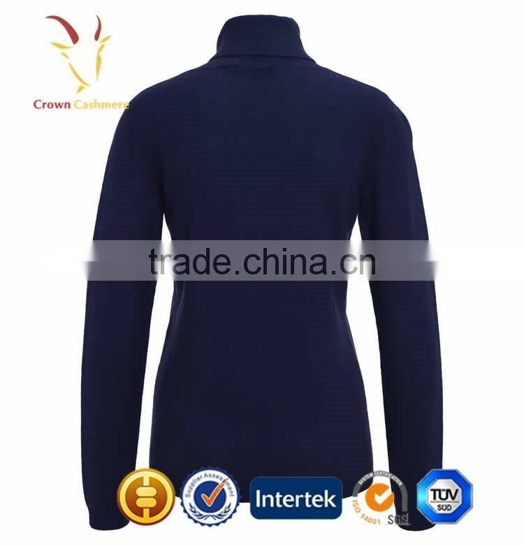 Women Winter Turtle Neck Long Sleeve Pullover Sweater