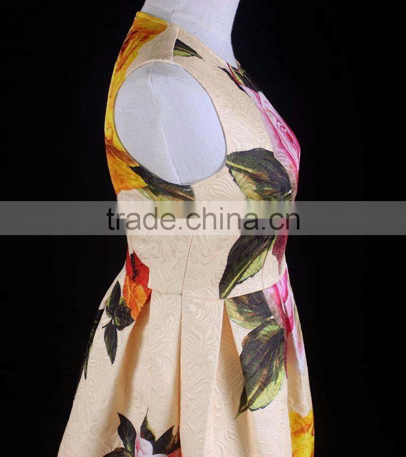 High Quality Summer Girl Dress Family Matching Outfits Mommy And Me Printed Dress Mother And Daughter Matching Dresses