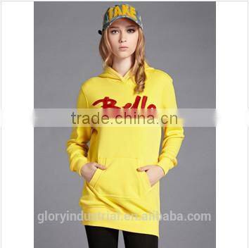 Hot Selling Women Fashion Design Tall Hoodies Wholesale