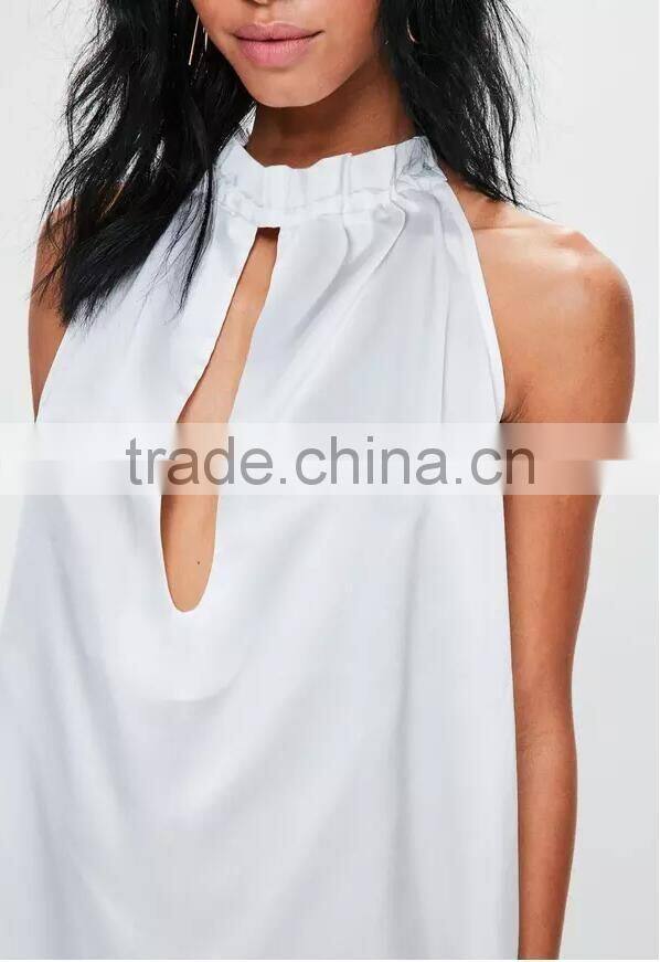 Woman fashion summer evening dress latest sexy dress designs one piece cotton loose swing dress
