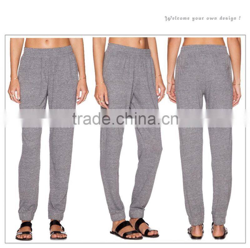 Cheap Girls Long Loose and Comfortable Sports Trousers Running Pants Cotton