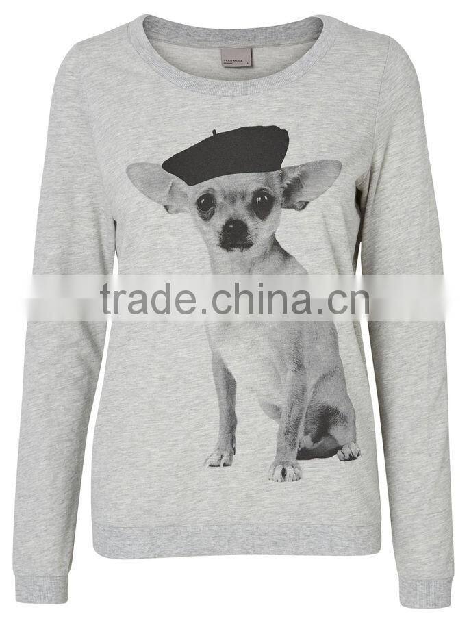 Women Super Soft Organic Cotton Fabrication Sweatshirts without hood