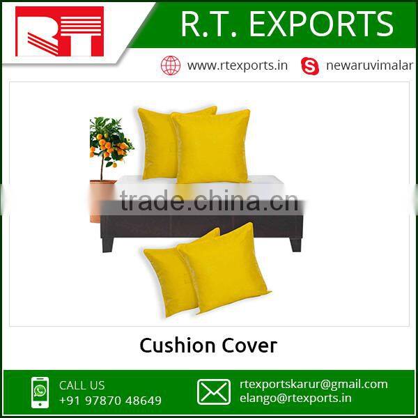 100% Plain Dyed Cotton Canvas Blank Decorative Cushion Cover Price