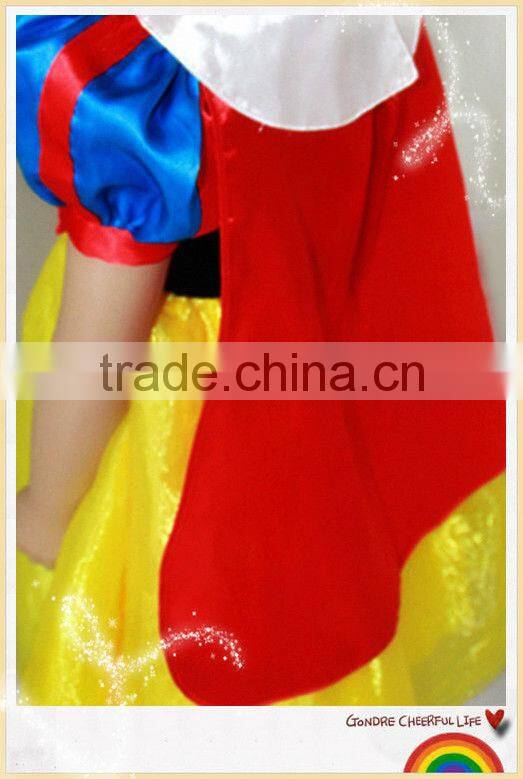 Girls Kids SNOW WHITE Fancy Dress Costume Fairy Princess Outfit Dress party dress
