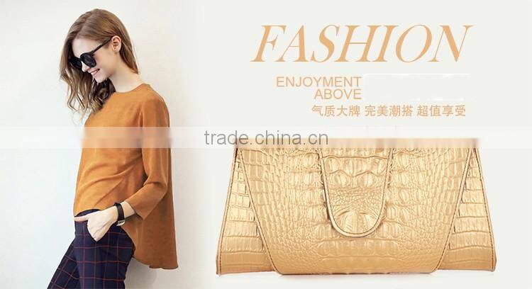 Europe Fashion Crocodile pattern leather ladies hand bag shoulder bags