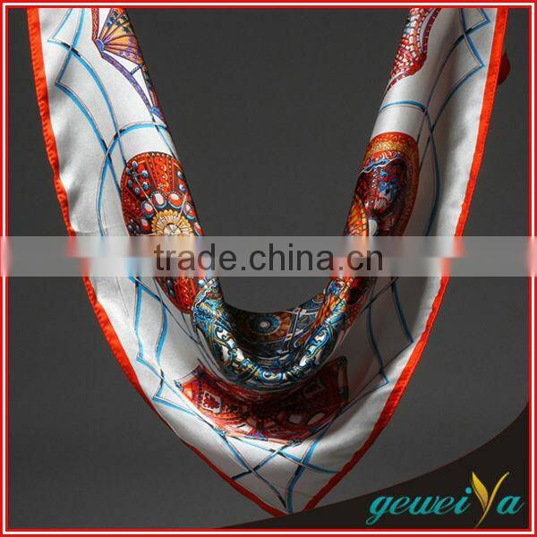 2014 New Fashion Handkerchief Custom Printed Irish Scarf