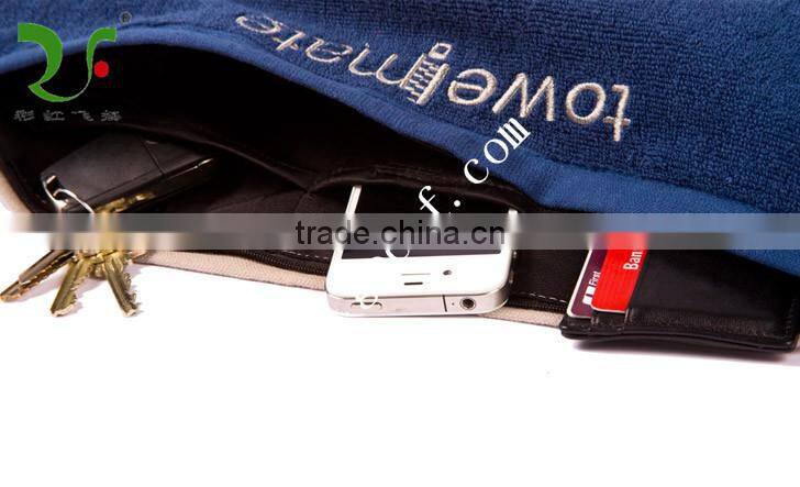 top end open cooling towels with zipper pocket