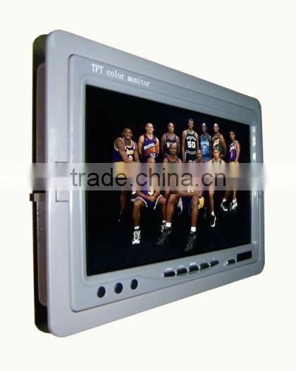Wholesale 7inch TFT-LCD headrest monitor. headrest pillow monitor