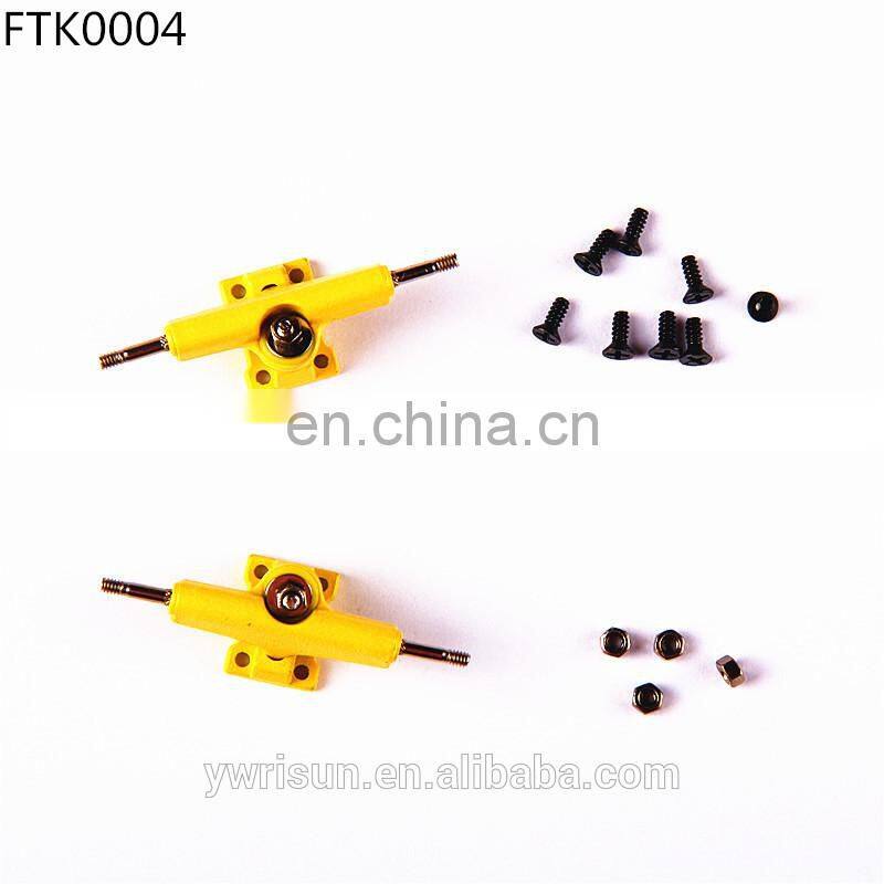 2017 Wholesale Multi Colors Finger Skateboard 29mm and 32mm Zinc Alloy Fingerboard Trucks