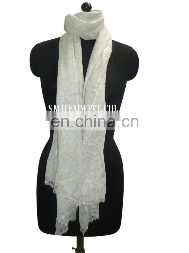 Pashmina Shawls Natural Colour