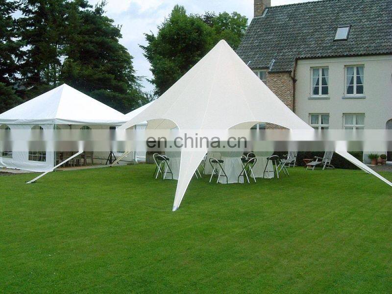 luxury high quality white star tent , star party tent for wedding event