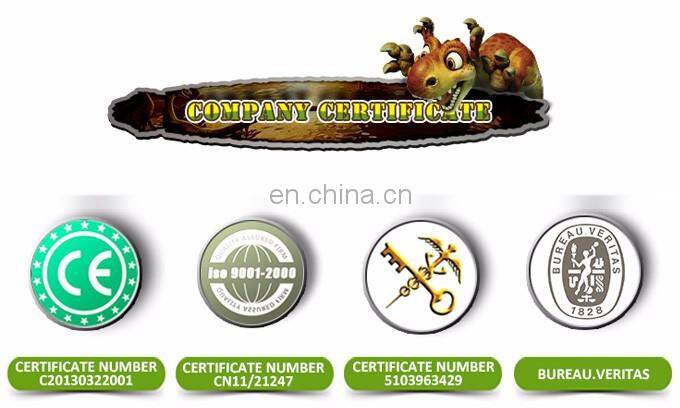 KAWAH 2016 Hot sale coin operated outdoor playground dinosaur riding toys