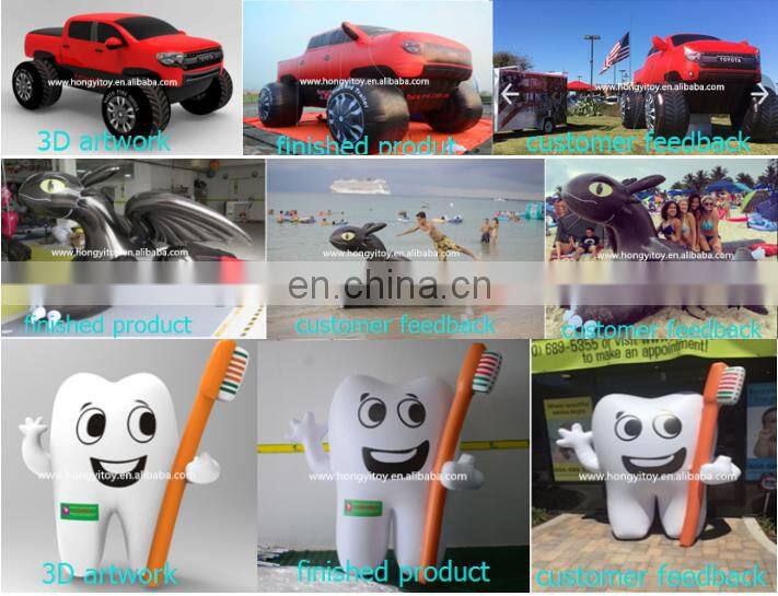 Cartoon Characters Inflatable Advertising Pig Relica , Giant Inflatable Flying Pig Model for Parade , Customized Inflatable