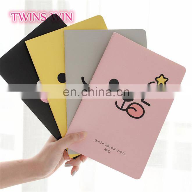 Germany 2018 hotsale school stationery items bulk cheap cartoon cute paper plain notebooks for children