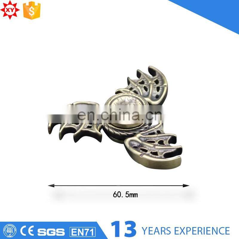 Aluminum profile 608 bearing toys titanium spinner